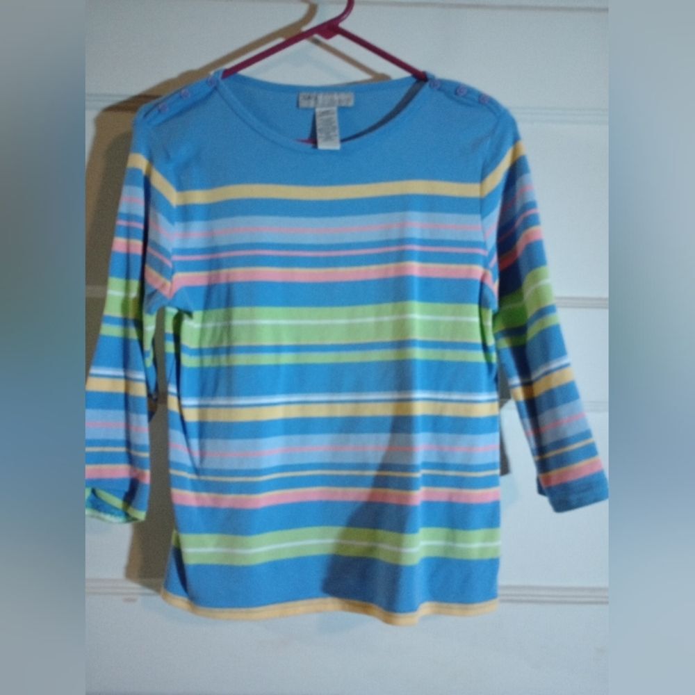 Sag harbor large women's sweater top (Rox343)